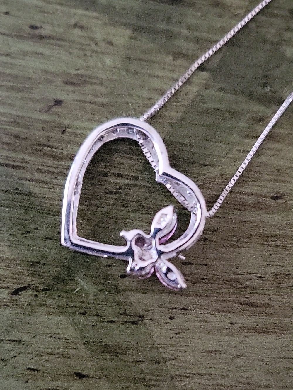 10k Pink Sapphire Set - Picture 5 of 8